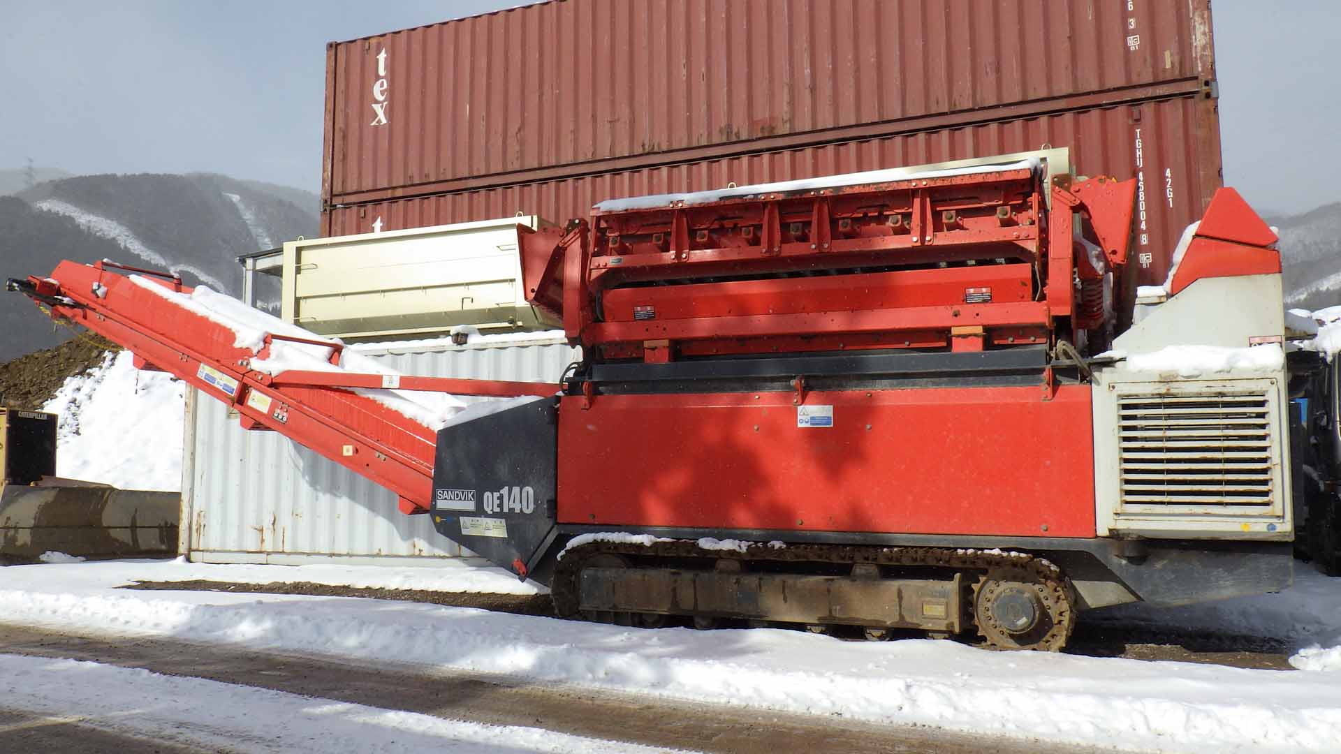 Mobile Scalper SANDVIK QE140