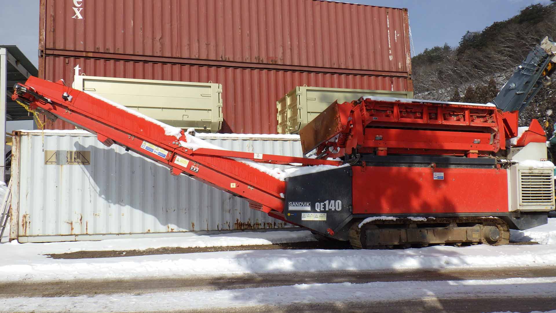 Mobile Scalper SANDVIK QE140