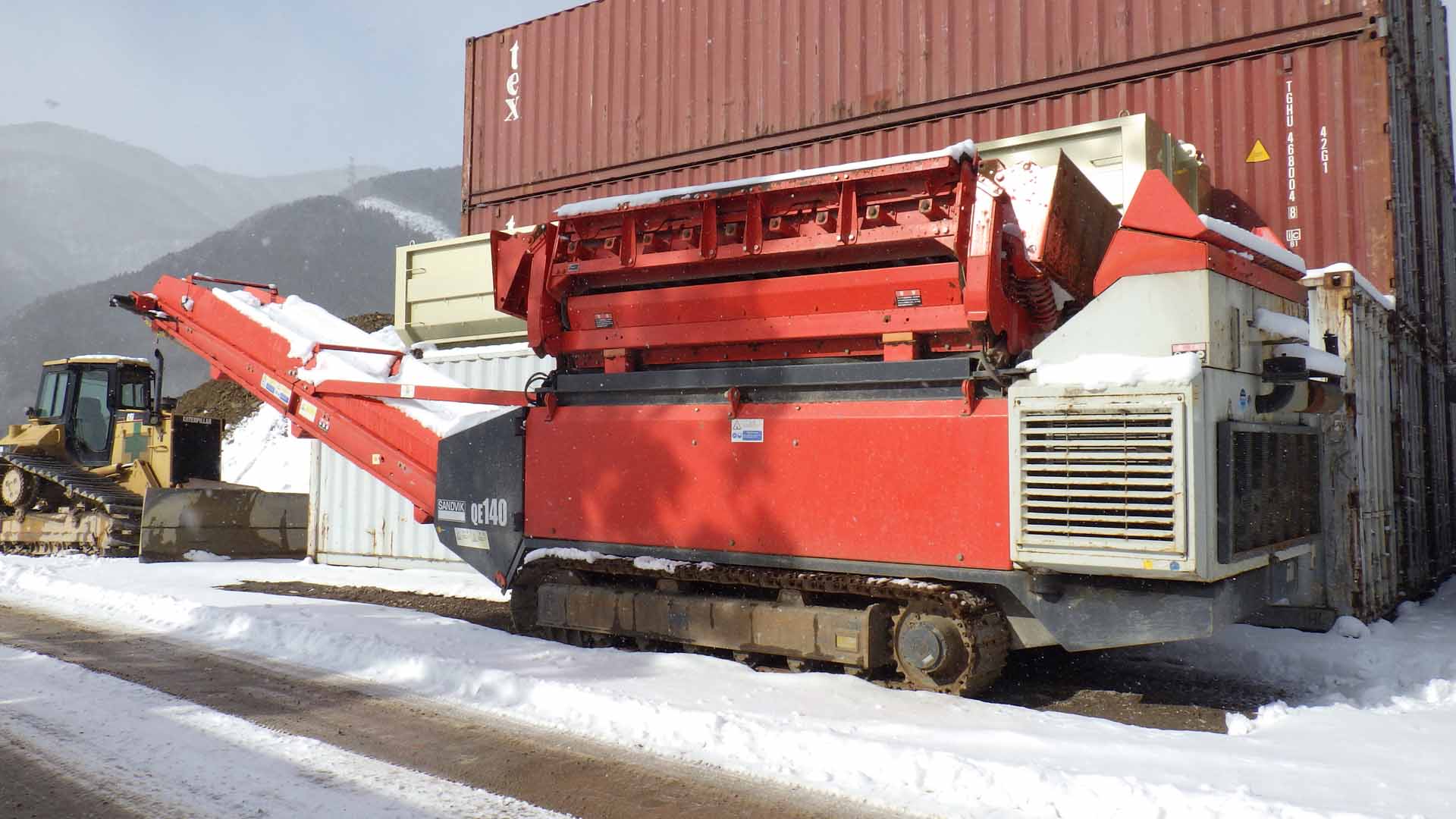 Mobile Scalper SANDVIK QE140