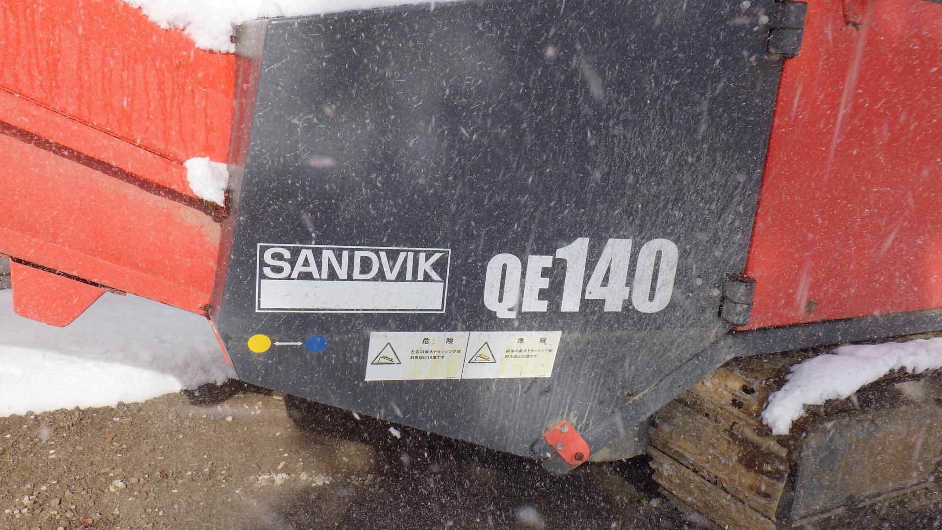 Mobile Scalper SANDVIK QE140