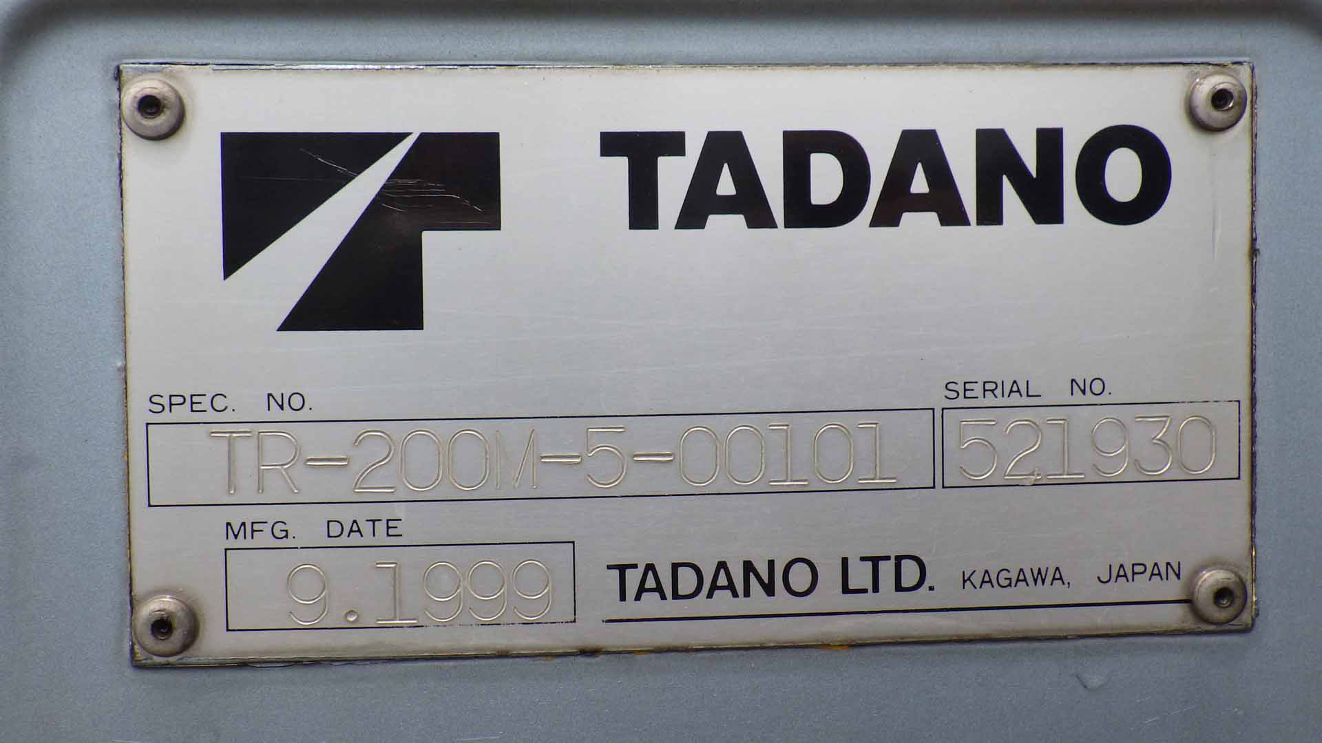 CRANE TADANO TR200M-5